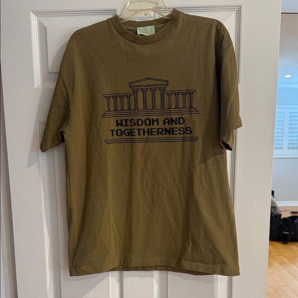Olive Graphic T-Shirt by Aries
